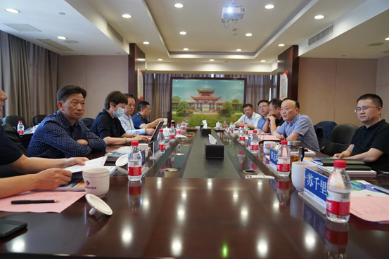 柳叶湖旅游度假区管委会来乐鱼入口,乐鱼leyu(中国)考察座谈